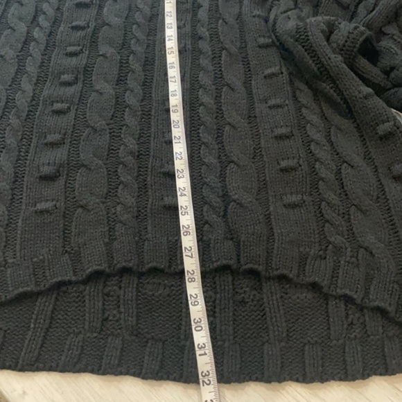 NWT Afrm Bostom Long Cable V-Neck Sweater M/L - Picture 9 of 10